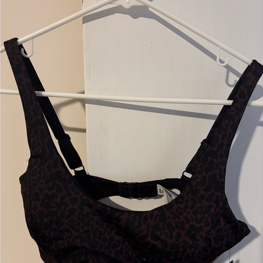Fabletics Black Scoop Neck Bra Intimates & Sleepwear